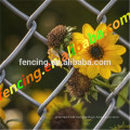 Galvanized Never Roll Up Chain Link Mesh Fence / galvanized chain link fence